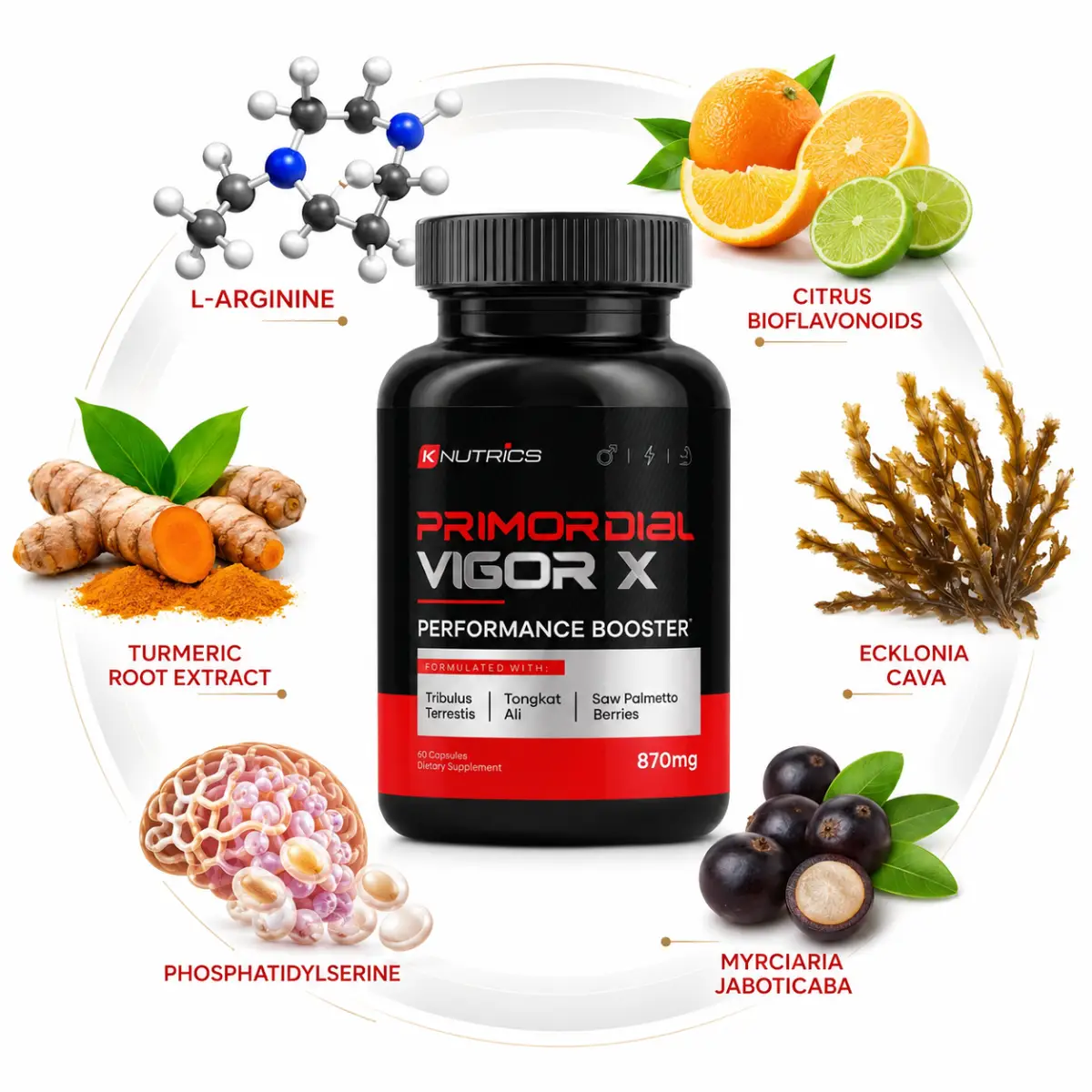 Primordial Vigor X Supplement Formula Banner